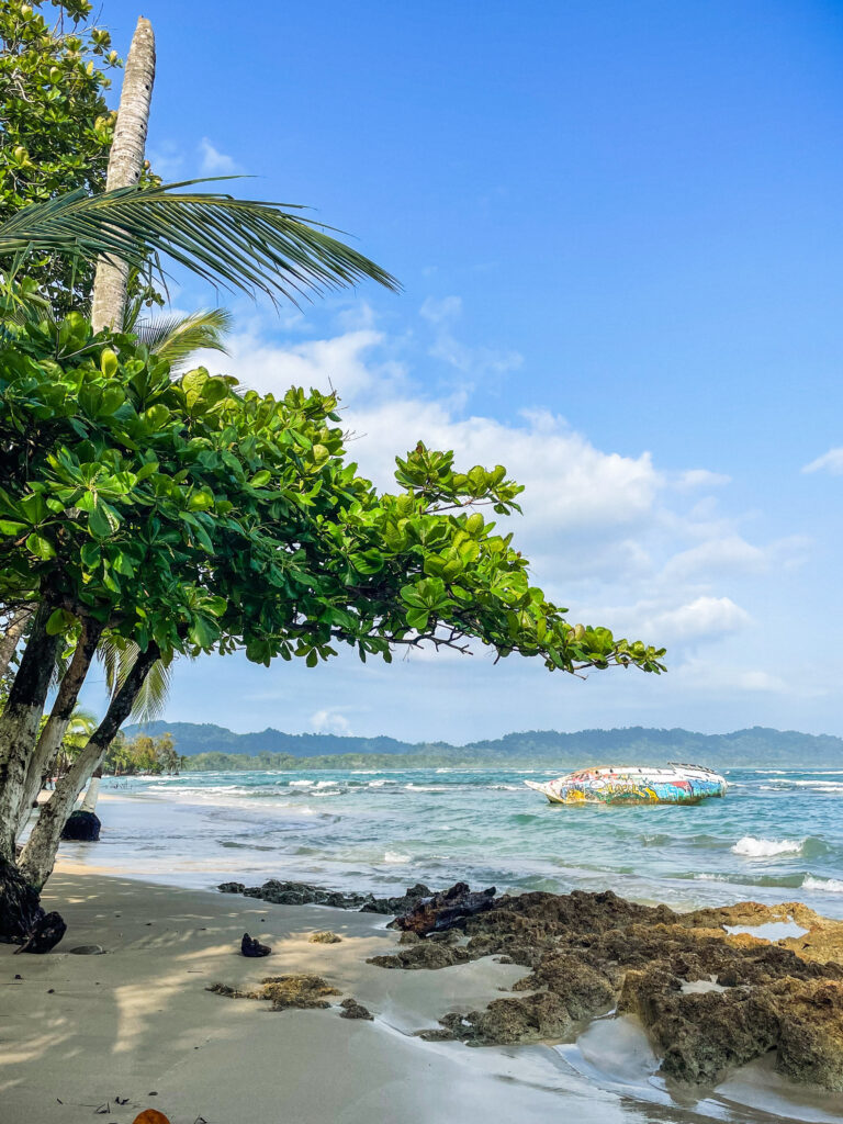 Shipwreck at Playa Puerto Viejo