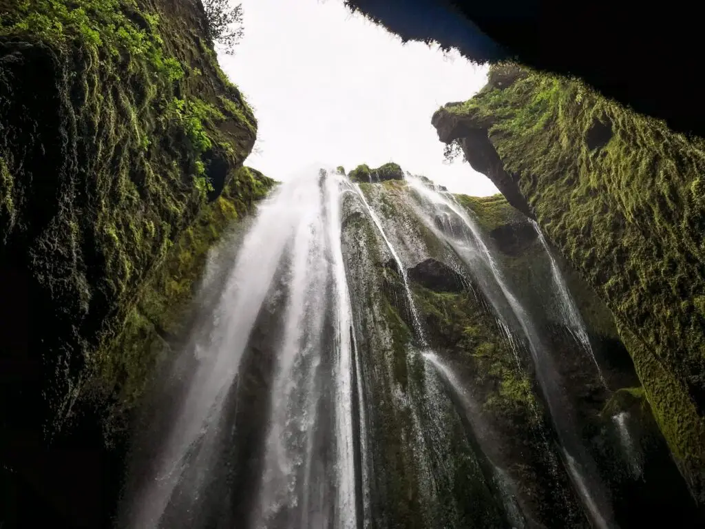 Climb inside a cave to get a climpse of 
Gljufrabui