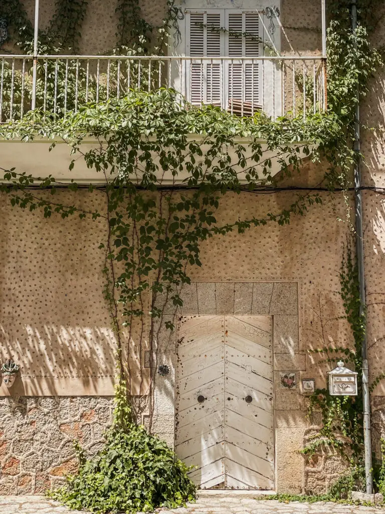 Spanish architecture in Mallorca village