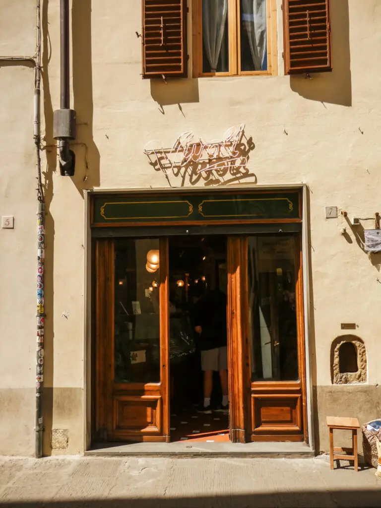 Vivoli is the oldest gelateria in Florence