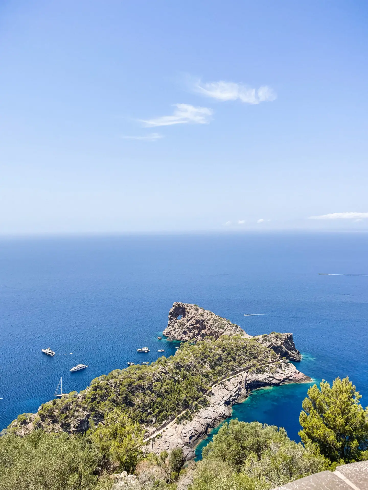 Mallorca with its incredible Mediterranean views