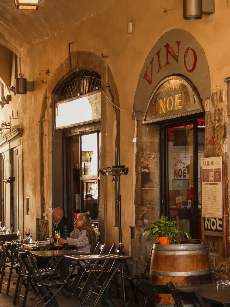 Antico Noe is a top restaurant in Florence