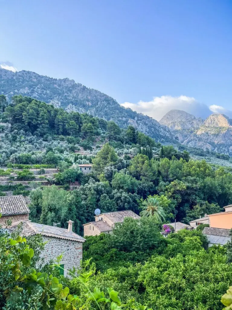 Mountain views from Fornalutx in Mallorca