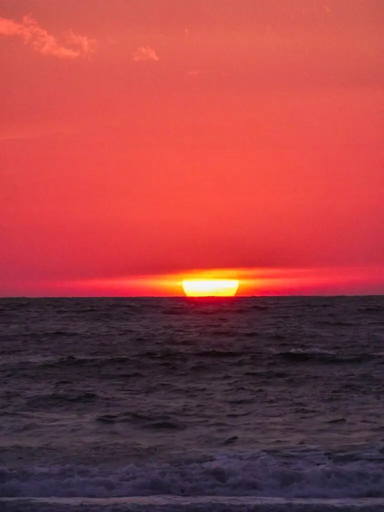 Sunset in Tip of Borneo