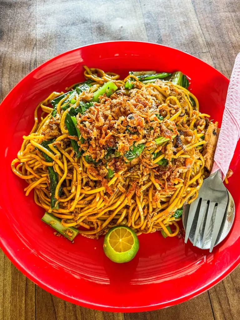 Mie Goreng is a popular dish in Malaysia