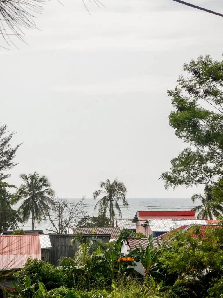 Visiting the Tip of Borneo town centre