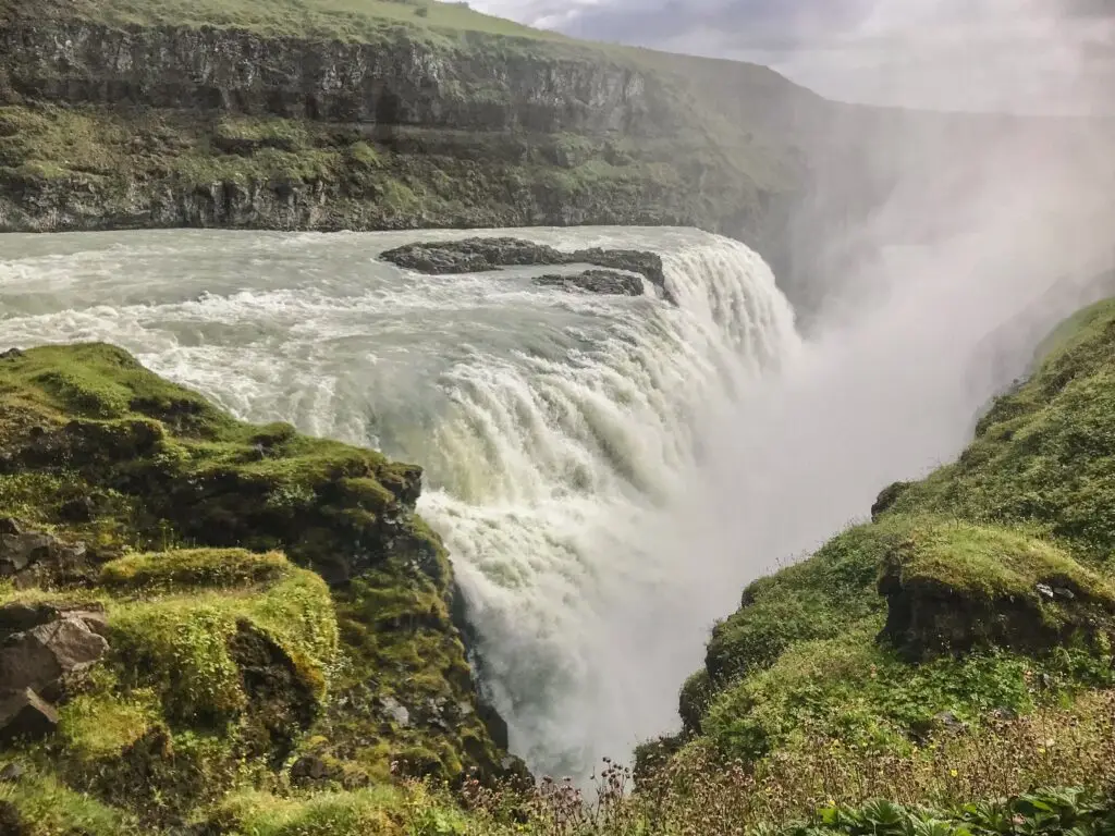 Gullfoss is a part of the Golden Circle