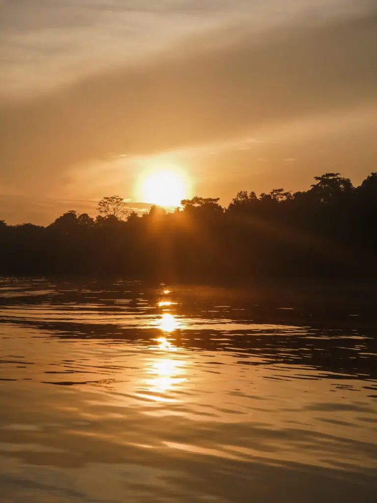 Sunrise on the river