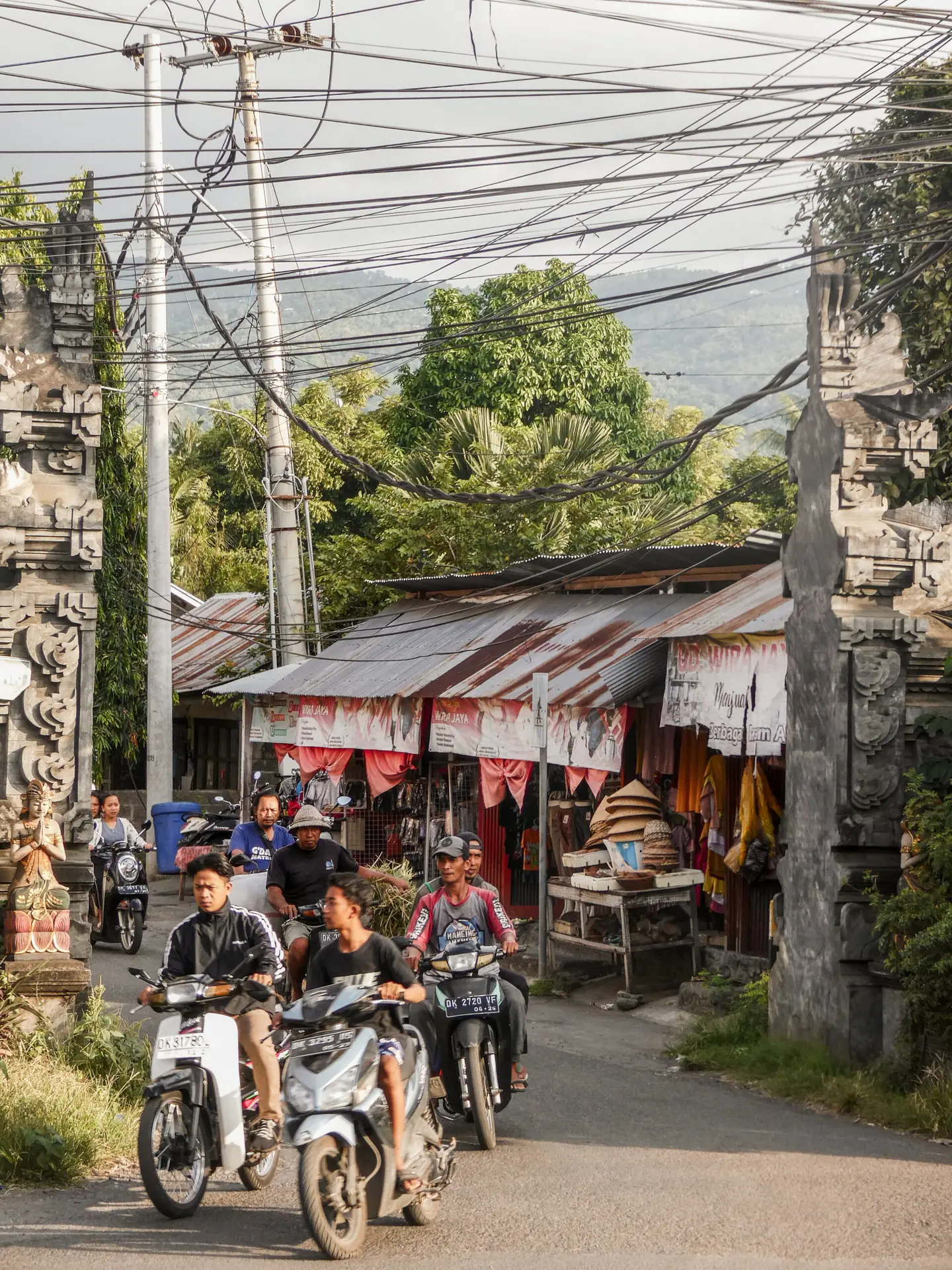 Be one with the traffic when traveling in Indonesia