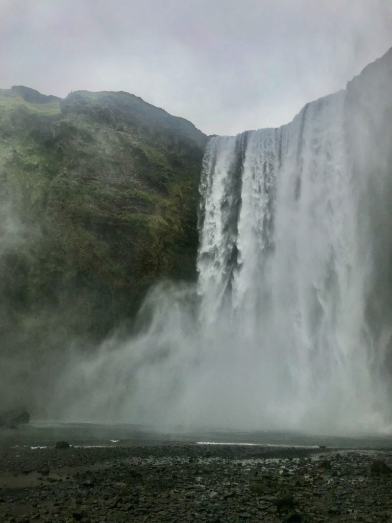 Skogafoss is one of the biggest waterfalls in Iceland