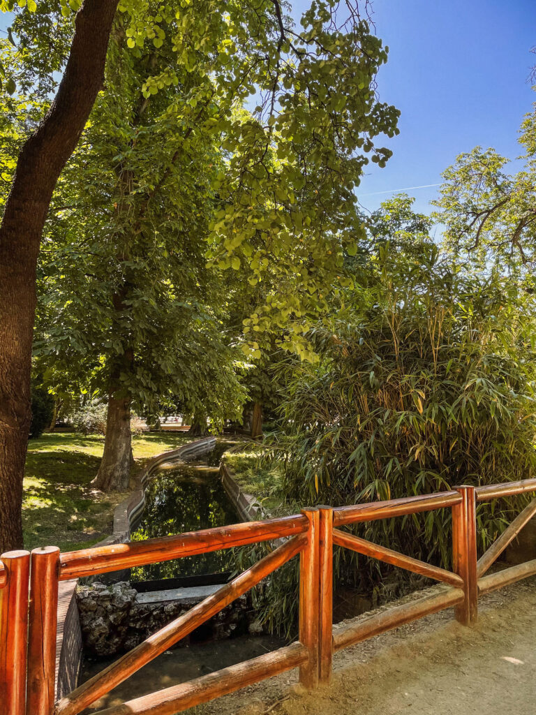 The Retiro Park can be found in the heart of Madrid