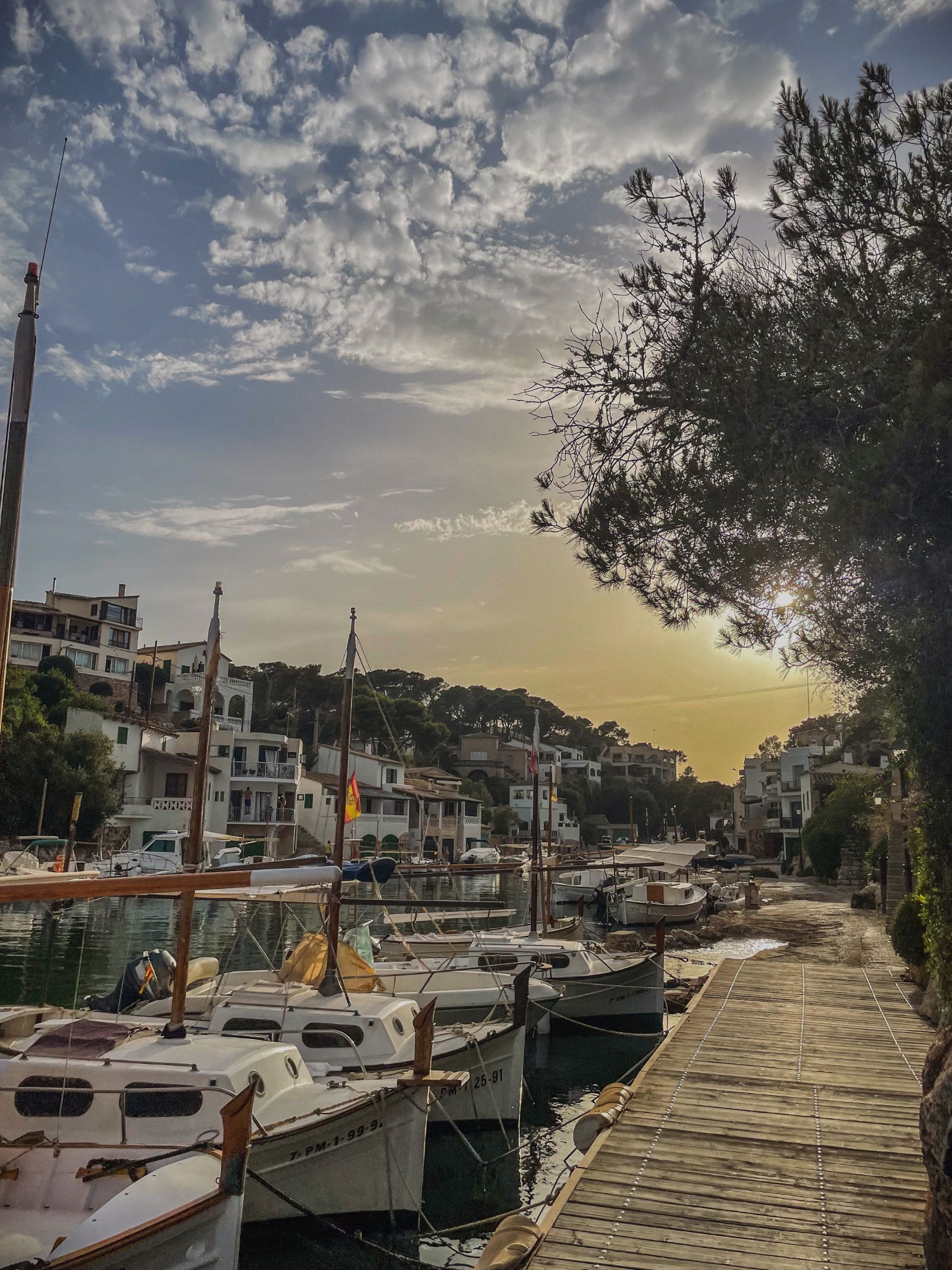 Sunset in Cala Figuera