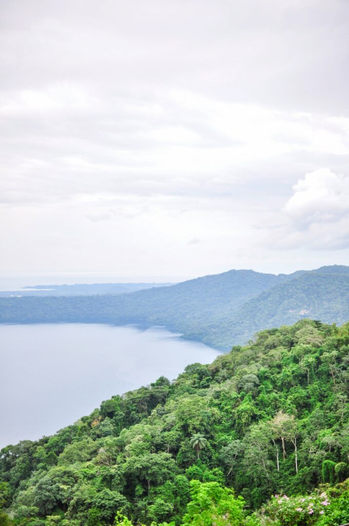 View of Laguna de Apoyo from Mirador de Catarina 