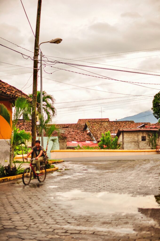 Beautiful streets in the centre of Granada, Nicaragua