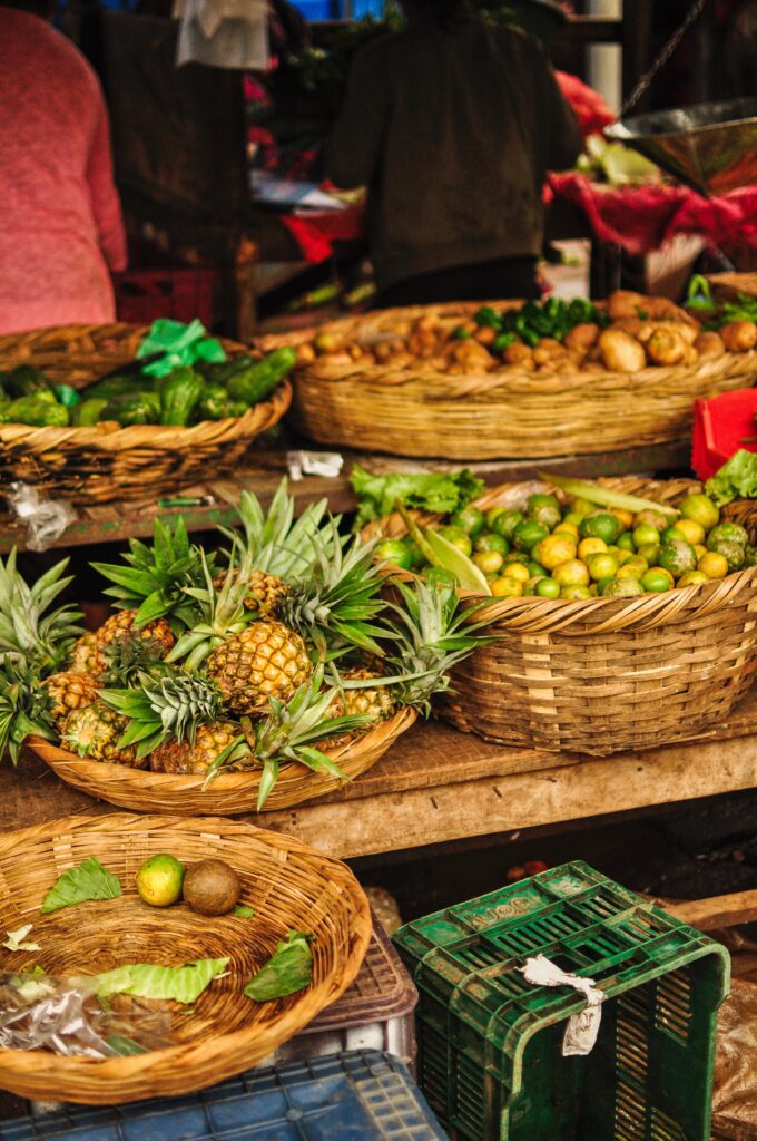 Shop exotic fruits at Mercado Municipal