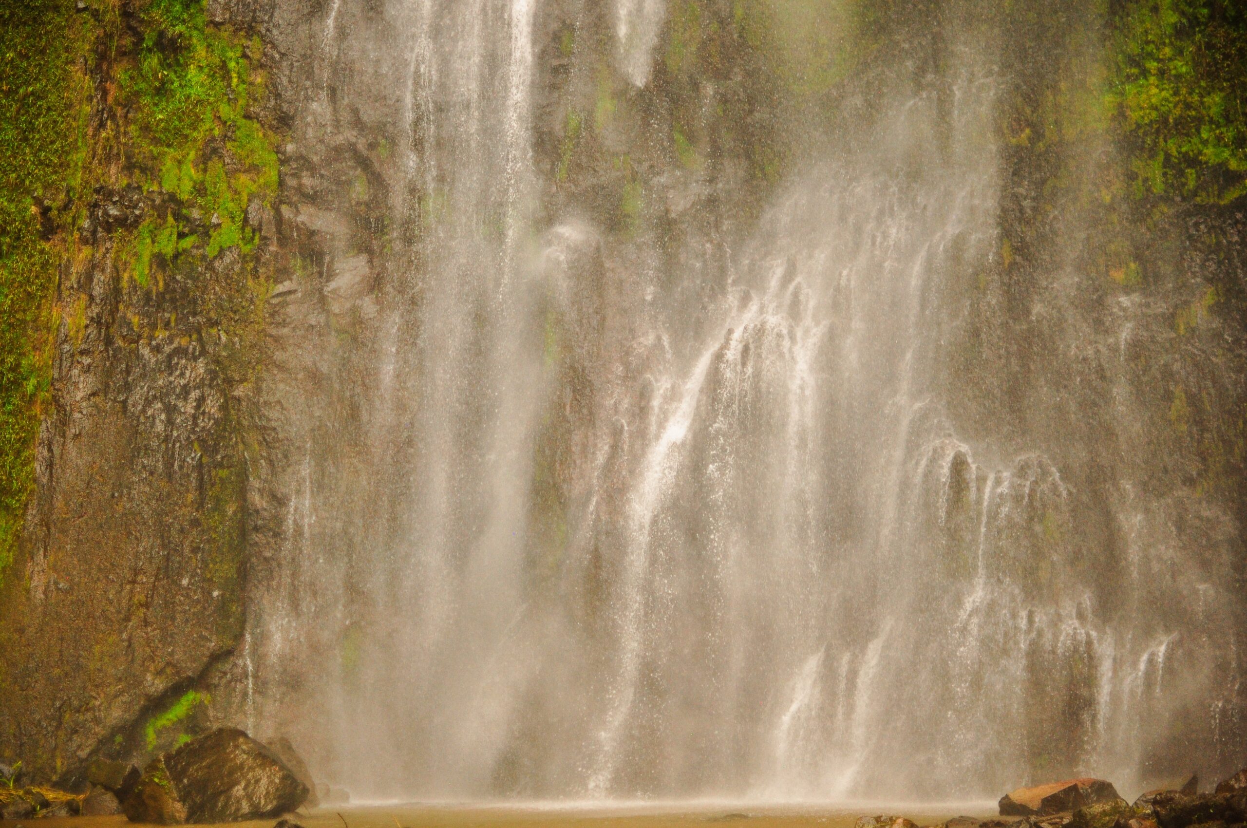 The bottom of Cascada de San Ramón